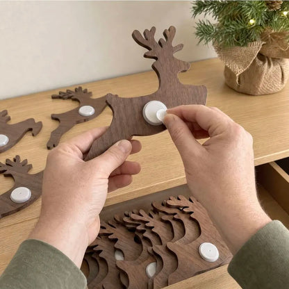 LumiHirsch – Leuchtende Hirsch-Erdspieße für Garten & Balkon